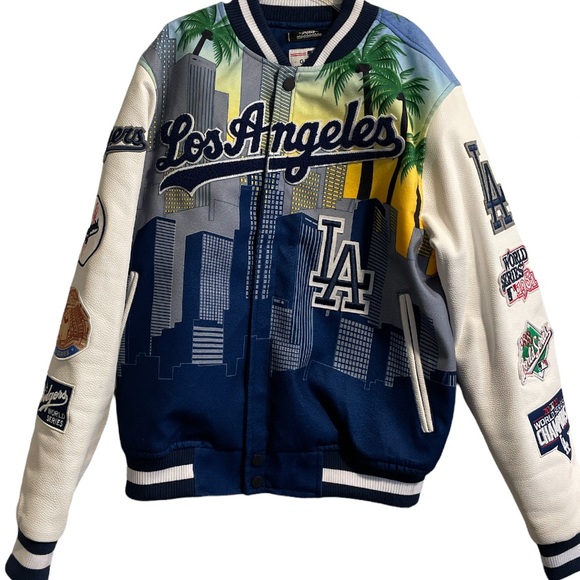 Los Angeles Authentic Varsity Jacket Great condition Size L - Picture 1 of 4